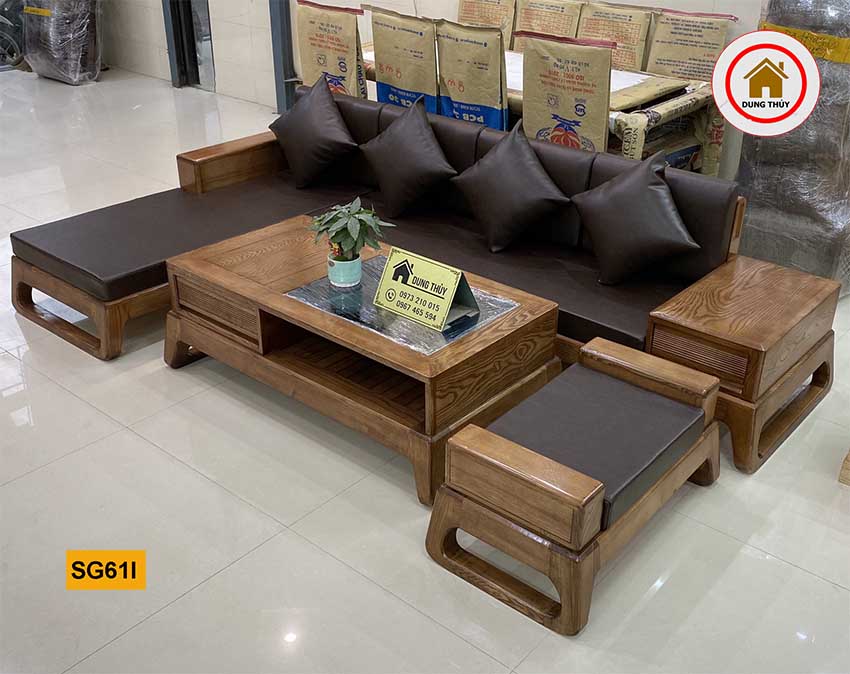 sofa góc chữ L SG61l nét