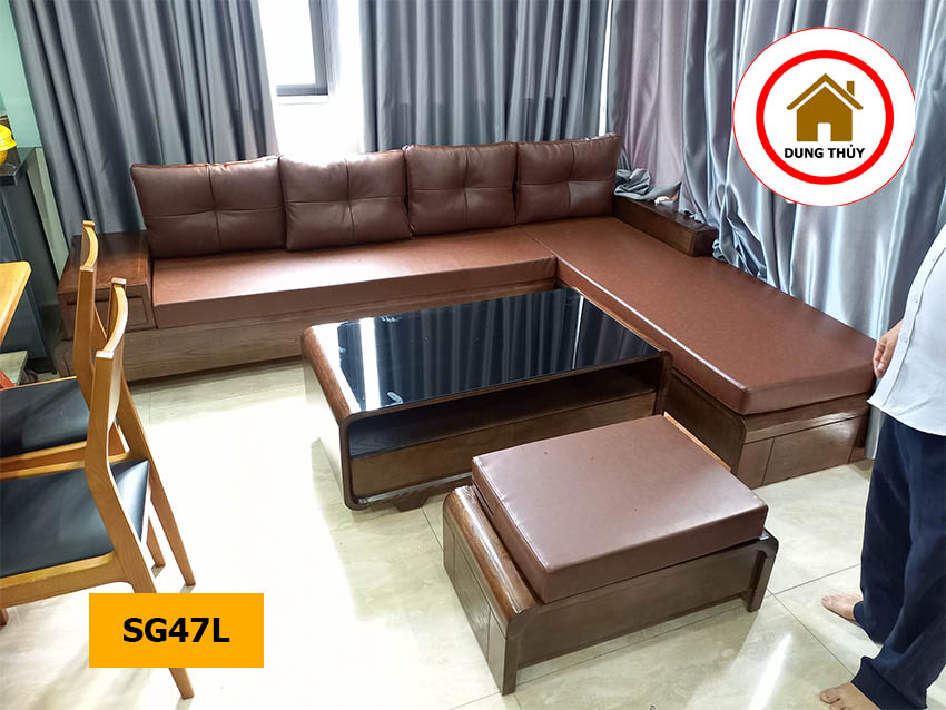 sofa góc chữ L SG47L đẹp