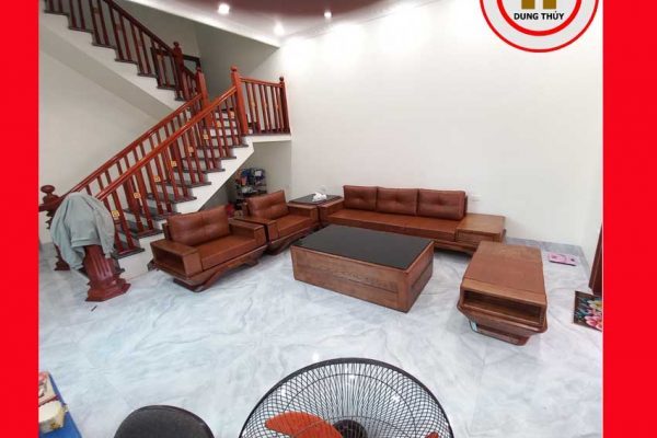 Bộ ghế sofa 2 văng phi thuyền gỗ sồi Nga SG91