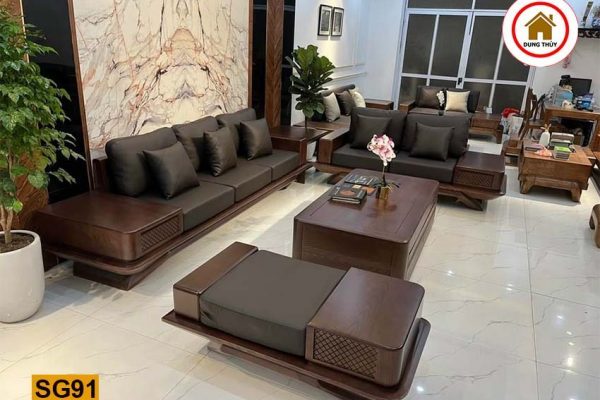 sofa 2 văng SG91 đẹp