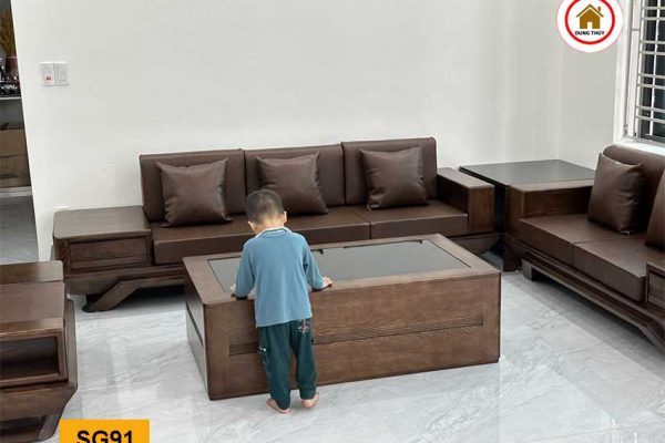 sofa phi thuyền 2 văng SG91