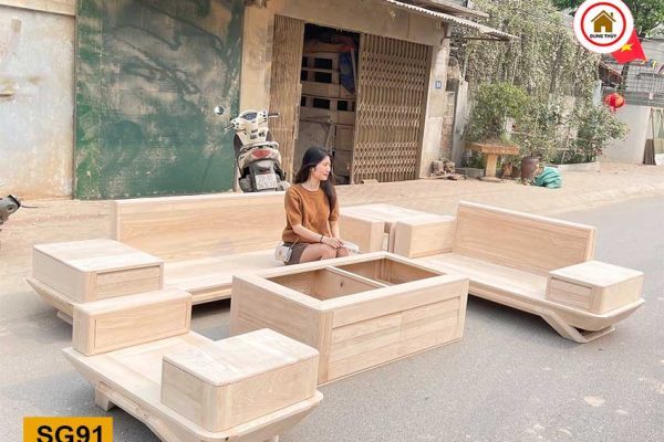 sofa 2 văng phi thuyền SG913