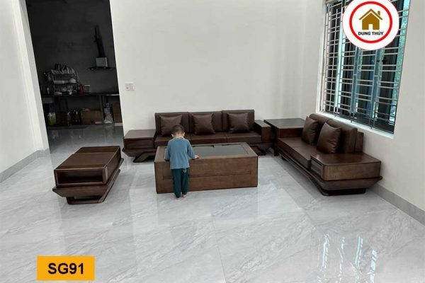 sofa phi thuyền 2 văng SG91