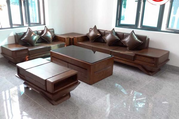 ghế sofa 2 văng SG91 nét