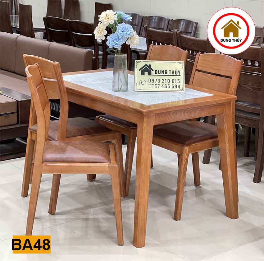 Bảng báo giá bộ bàn ăn bằng gỗ tự nhiên