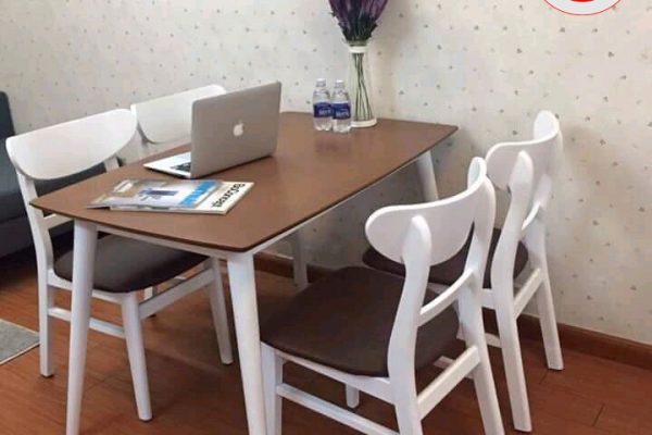 Bộ bàn ghế quán cafe ngồi làm việc CF01