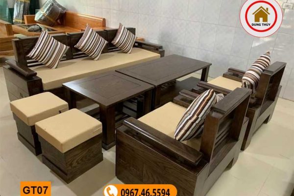 ghế đối gỗ sồi Nga GT07