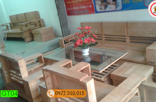 bàn ghế phòng khách kiểu Nhật