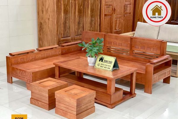 sofa góc trứng nhỏ SG05