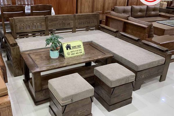 báo giá bộ bàn ghế sofa gỗ phòng khách