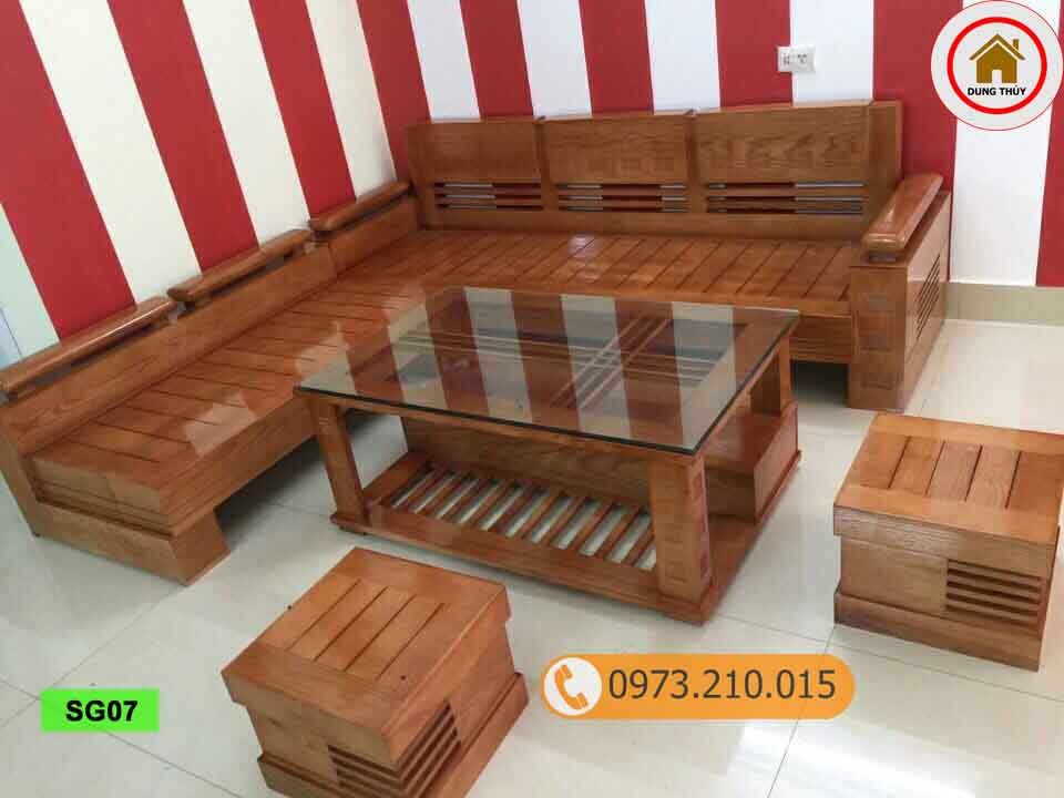 bá» gháº¿ sofa tay chá»ng trá»©ng gá» sá»i Nga SG07