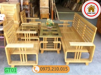 nơi bán bộ bàn ghế gỗ tựa giá rẻ