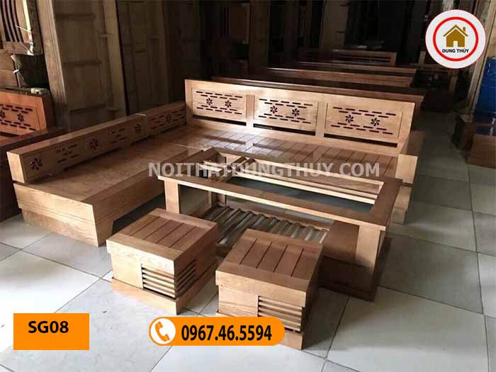 mẫu bàn ghế sofa đẹp cho phòng khách SG08