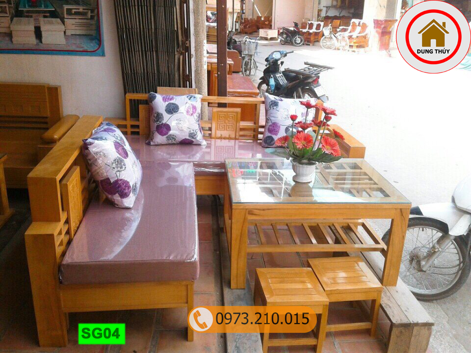 bàn ghế sofa phòng khách nhỏ