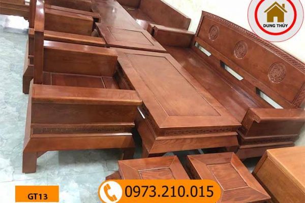 Bộ ghế Hoàng cung gỗ sồi Nga GT13
