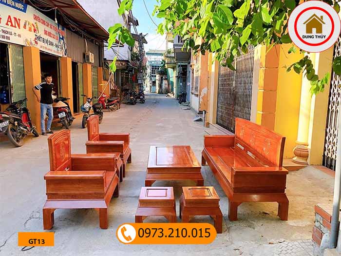 Bộ ghế Hoàng cung gỗ sồi Nga GT13