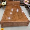 giường ngủ đơn giản gỗ sồi Nga GN01