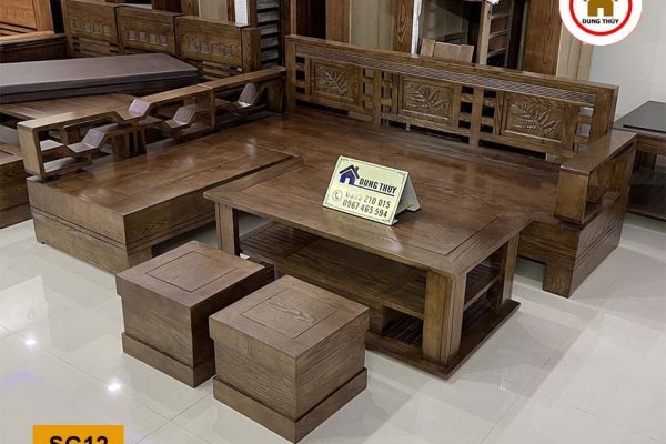 sofa góc lá me SG12