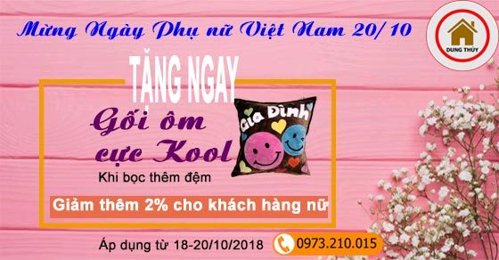 ưu đãi mừng ngày phụ nữ Việt Nam