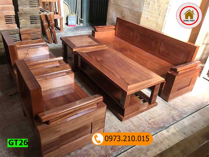 bàn ghế sofa gỗ xoan đào có tốt không