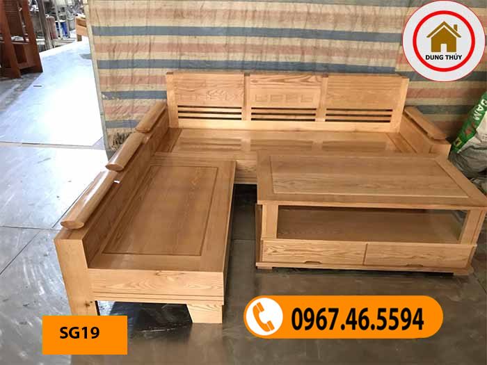 bàn ghế sofa phòng khách giá rẻ SG19