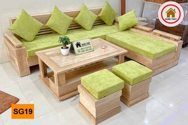 nên mua sofa nỉ hay sofa gỗ