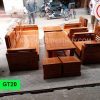 Bộ ghế đối tựa trứng bộ mặt liền gỗ sồi Nga GT20