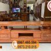 kệ tivi gỗ xoan đào 2 tầng KT06