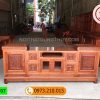 Kệ tivi để loa gỗ xoan đào KT07