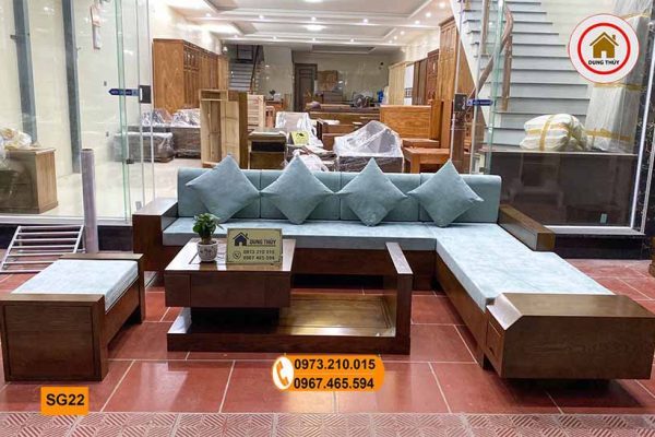 kích thước tiêu chuẩn sofa gỗ sồi