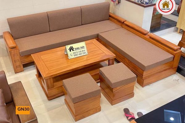 giường ngủ gỗ gõ đỏ GN30