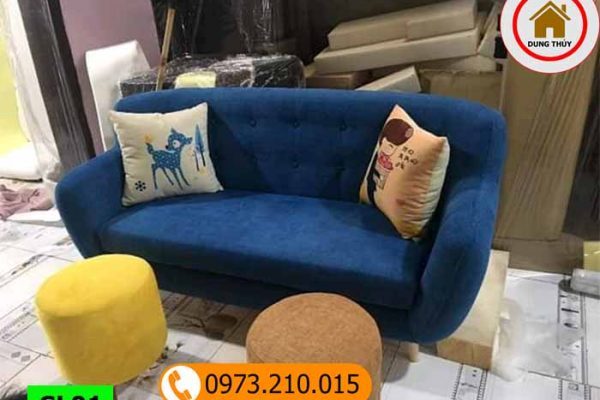Ghế salon sofa văng thuyền đơn giản SL01