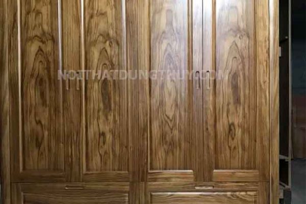 mẫu tủ gỗ để quần áo ở chung cư