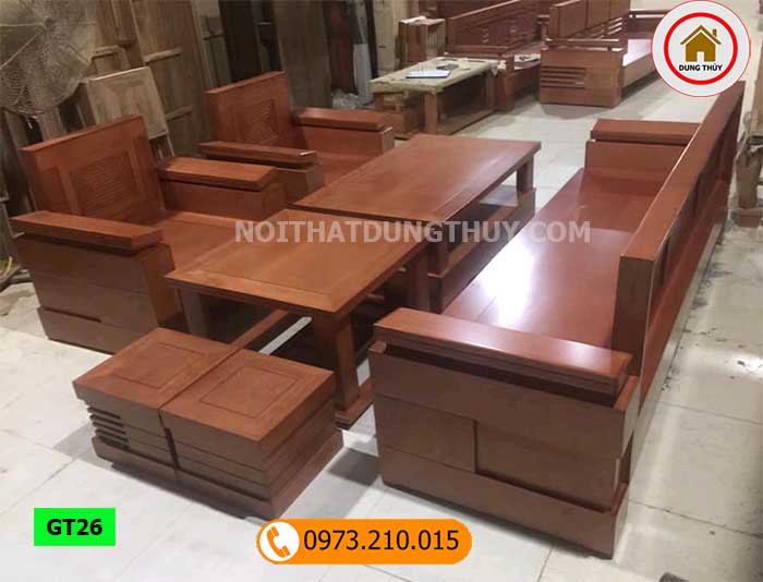 Bá» gháº¿ Äá»i tay nghiÃªng gá» xoan ÄÃ o GT26