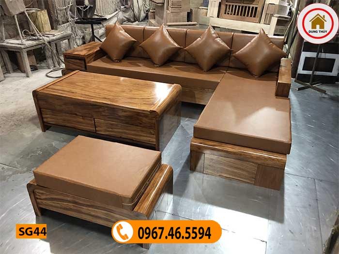 bộ bàn ghế gỗ phòng khách đẹp SG44