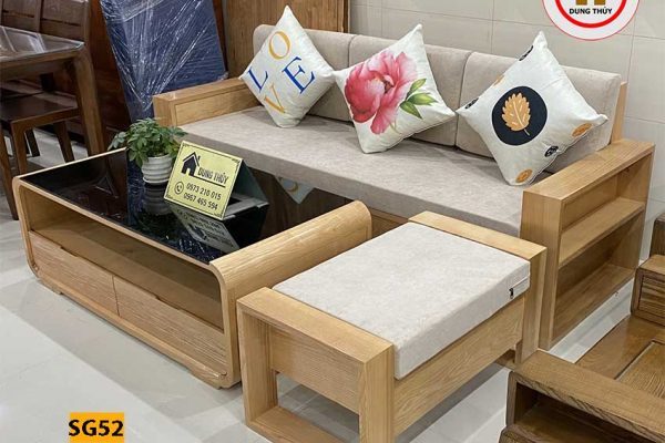 bộ ghế sofa SG52 kèm gối