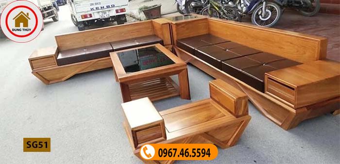 những mẫu bàn ghế gỗ đẹp SG51