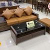 sofa chân cuốn văng SG47 gỗ sồi Nga