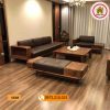 Bộ ghế sofa góc chữ U gỗ sồi Nga SG48