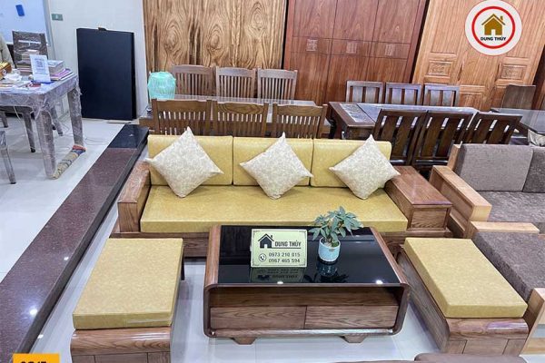 sofa văng chân cuốn SG47v