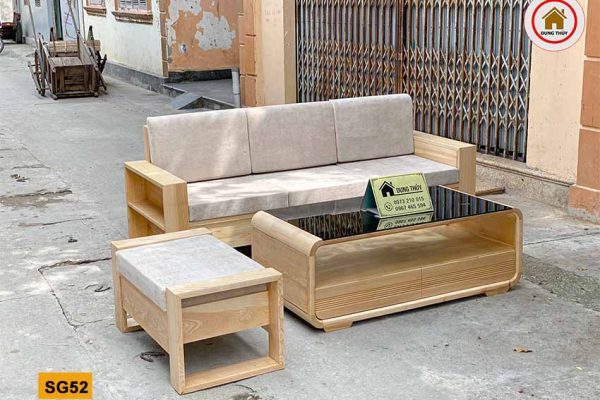 mẫu bàn ghế gỗ cho phòng khách nhỏ gọn