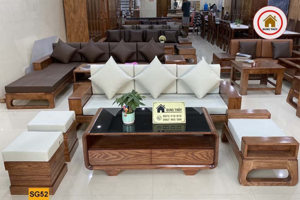 sofa văng nhỏ gọn SG52 nét