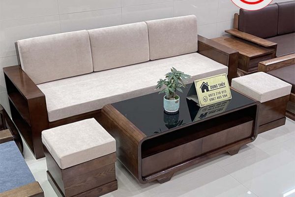 sofa văng nhỏ gọn sồi Nga SG52