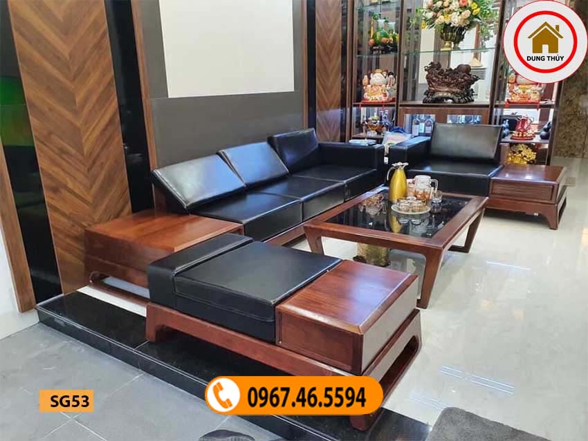 bàn ghế phong cách hiện đại SG53