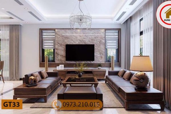 Bộ ghế đối chân quỳ gỗ sồi Nga GT33