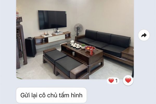 feedback ghế sofa SG61v