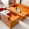 Bộ ghế đối hộp tay vuông gỗ sồi Nga GT34