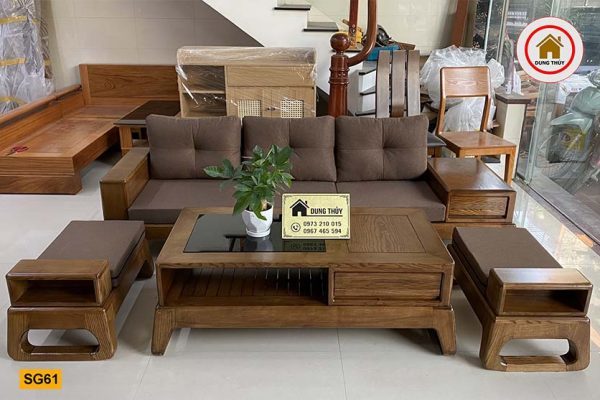 sofa chân quỳ SG61 đẹp xịn