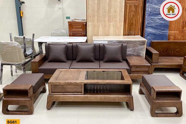 sofa văng chân quỳ SG61 đẹp