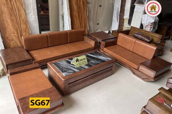 bo ghe sofa 2 vang chan thuyen SG67